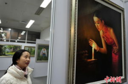 朝鲜写真油画,展现朝鲜风情的艺术画卷