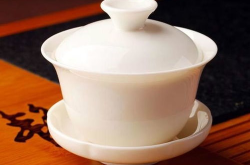盖碗写真图片,传统茶艺之美